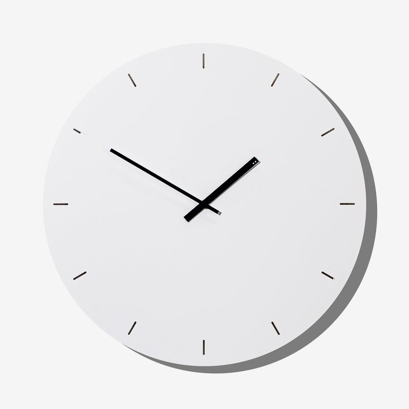 Minimal clock | White