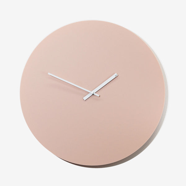 Minimal clock - Muted Blush