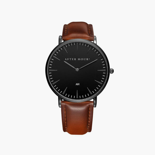 Classic Leather Watch | Brown/Black
