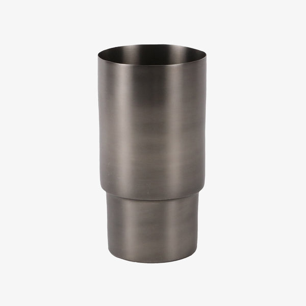 Century Mini Vessel | Black Nickel Vase Behr & Co 