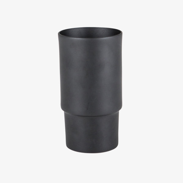 Century Mini Vessel | Black Vase Behr & Co 