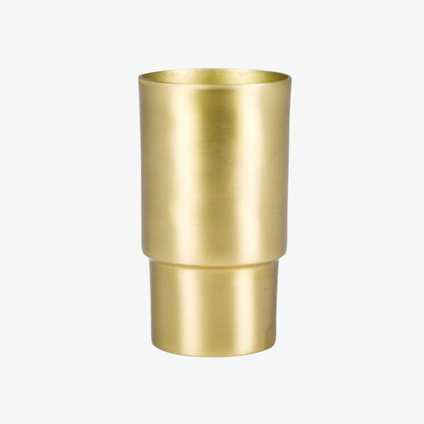 Century Mini Vessel | Brass Vase Behr & Co 