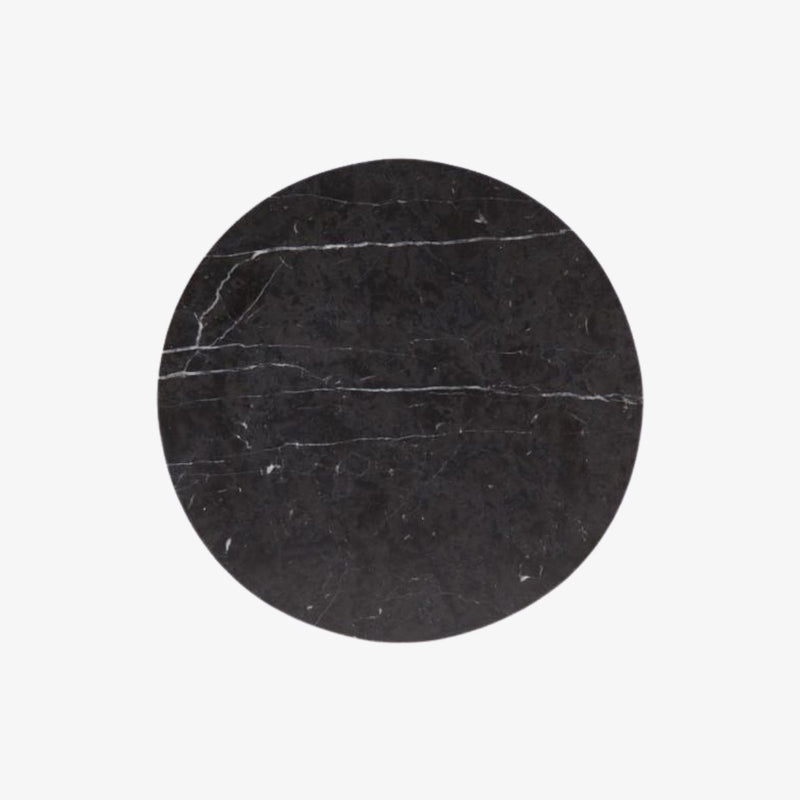 Circle Marble Trivet | Black Trivet Behr & Co 