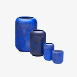 Crystalline Vase | Sapphire Ceramic Vase R L Foote Design Studio 