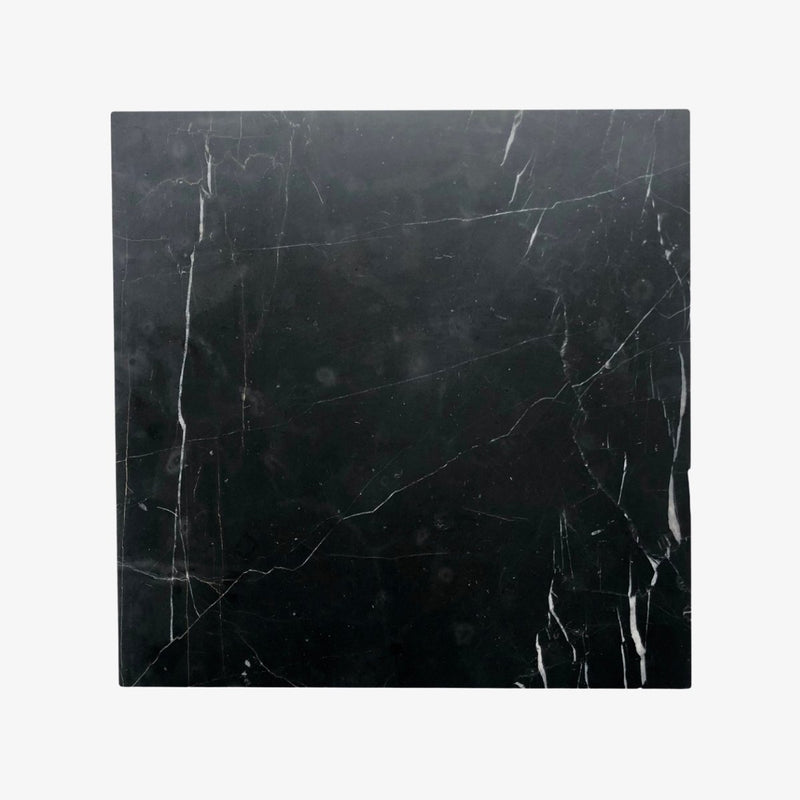 Square Marble Trivet | Black Marble Behr & Co 