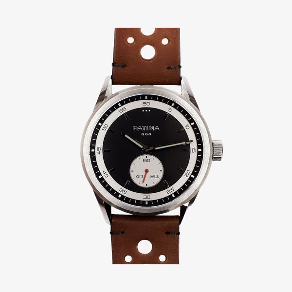The Rambler | Black and Tan Racing Watches Patina Watch Company 
